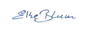 Elke Blum Signature